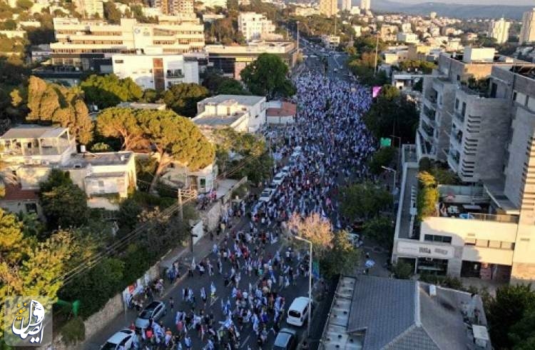 تظاهرات‌ علیه اصلاحات قضایی نتانیاهو در سرتاسر اراضی اشغالی