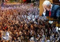 نتنياهو في االمستشفی.. أكثر من نصف مليون مستوطن شاركوا في احتجاجات الأسبوع الـ29
