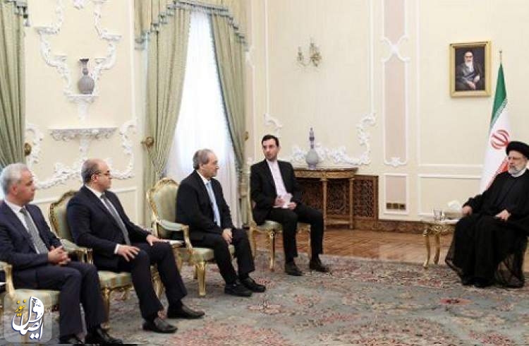 بوجه المؤامرات.. رئيسي يستقبل 3 وزراء سوريين ويشيد بـمقاومة دمشق على مدى 12 عاما