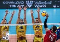 شکست تیم والیبال ایران مقابل اوکراین