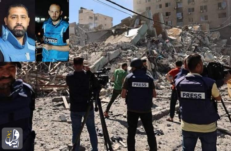 شهادت سه خبرنگار فلسطینی در حمله هوایی رژیم صهیونیستی به منازل غزه