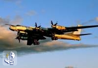 پرواز بمب افکن های روسی بر فراز دریای ژاپن