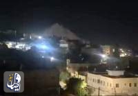 حمله جنگنده‌های صهیونیستی به یک مسجد در کرانه باختری