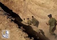 رژیم صهیونیستی مدعی آغاز عملیات از کار انداختن شبکه تونلی حماس در غزه شد