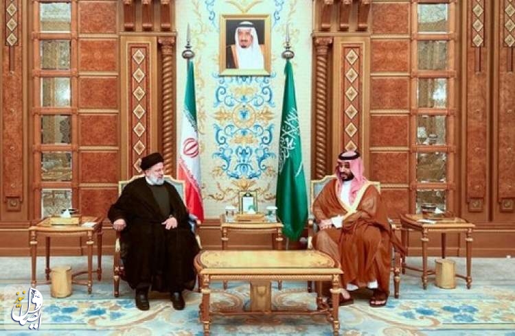 مباحثات بين الرئيس الإيراني وولي العهد السعودي في الرياض