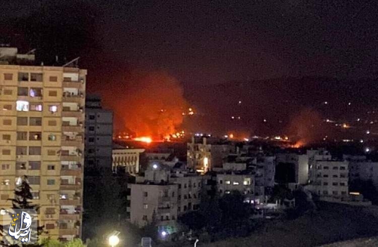 العدو الإسرائيلي ینفّذ عدواناً جوياً علی محيط دمشق