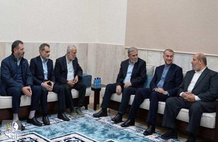 قادة المقاومة الفلسطينية يلتقون وزير خارجية ايران بلبنان