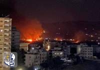الاعتداء الجوي الصهيوني علي محيط دمشق وجنوبها