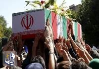 تشییع شهید گمنام دفاع مقدس در تهران