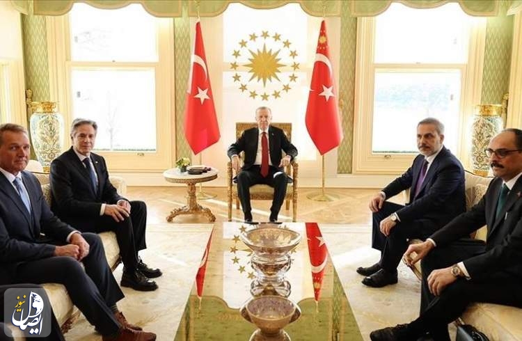 دیدار اردوغان و بلینکن در استانبول