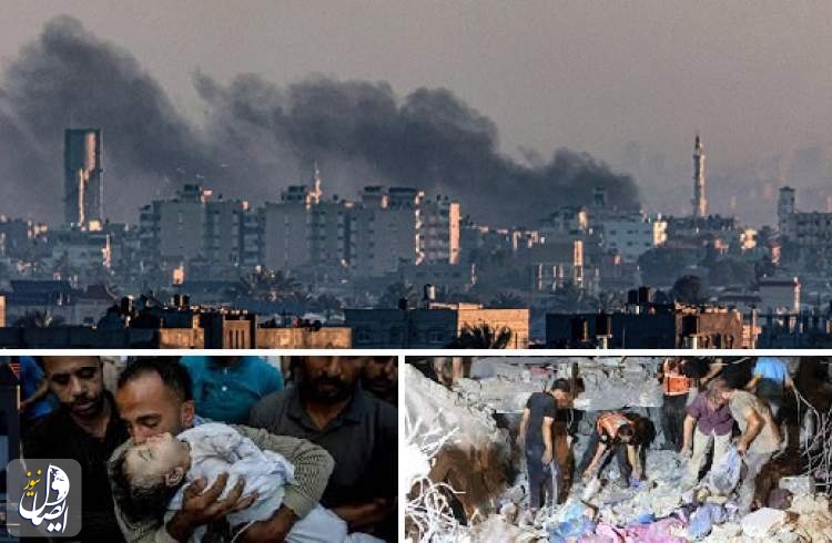 ۹۴ روز جنایت اسرائیل؛ بمباران جنون‌آمیز جنوب نوار غزه ادامه دارد