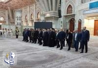 تجدید میثاق رئیس جمهور و اعضای دولت با آرمان های امام خمینی