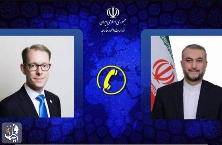 گفت‌گوی تلفنی وزرای امور خارجه ایران و سوئد