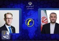 گفت‌گوی تلفنی وزرای امور خارجه ایران و سوئد