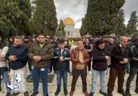 حضور 25 هزار فلسطینی در نماز جمعه مسجدالاقصی