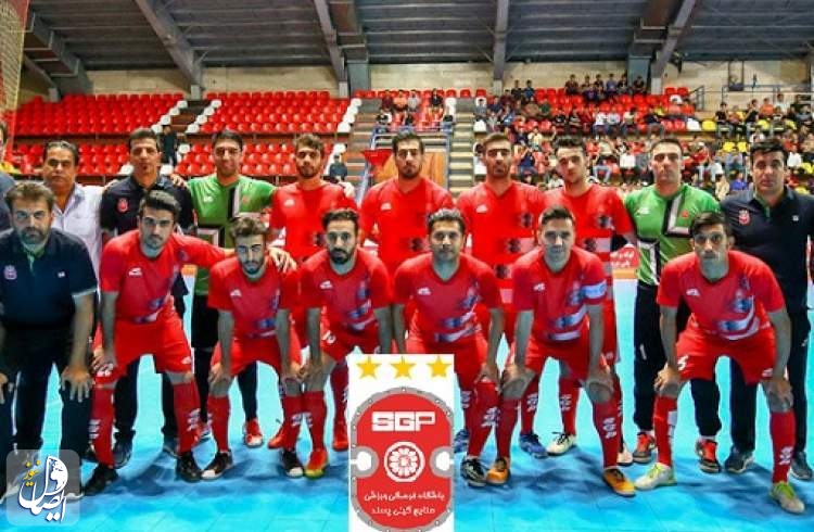 جشن قهرمانی گیتی‌پسند اصفهان در لیگ برتر فوتسال کشور