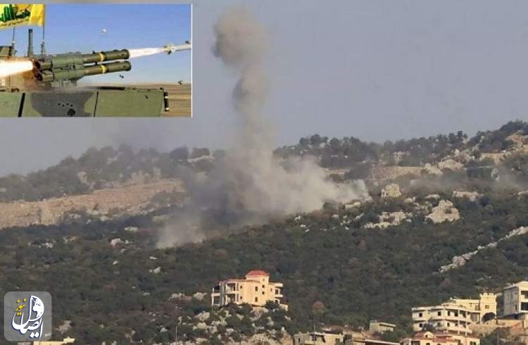 پاسخ موشکی حزب‌الله به حملات هوایی متجاوزان اسرائیلی به لبنان