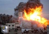 تداوم حملات جنگنده‌های رژیم صهیونیستی با بمباران شدید مرکز و جنوب غزه