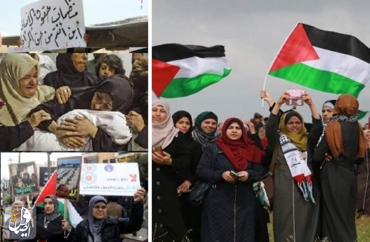 گرامیداشت روز جهانی زن در فلسطین و درخواست توقف کشتار زنان و کودکان در غزه