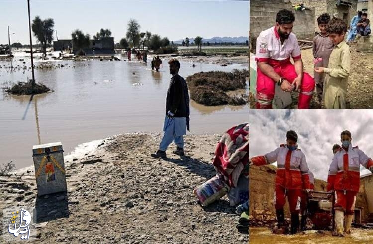 امدادرسانی به ۵۶۰ روستای سیل زده سیستان و بلوچستان ادامه دارد