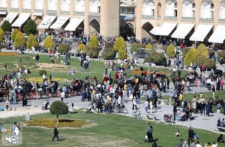 افزایش ۲ درصدی حضور گردشگران نوروزی در استان اصفهان