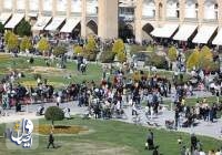 افزایش ۲ درصدی حضور گردشگران نوروزی در استان اصفهان
