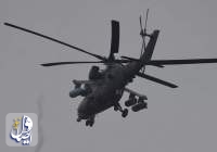 سقوط یک هلیکوپتر نظامی روسیه بر فراز دریای سیاه