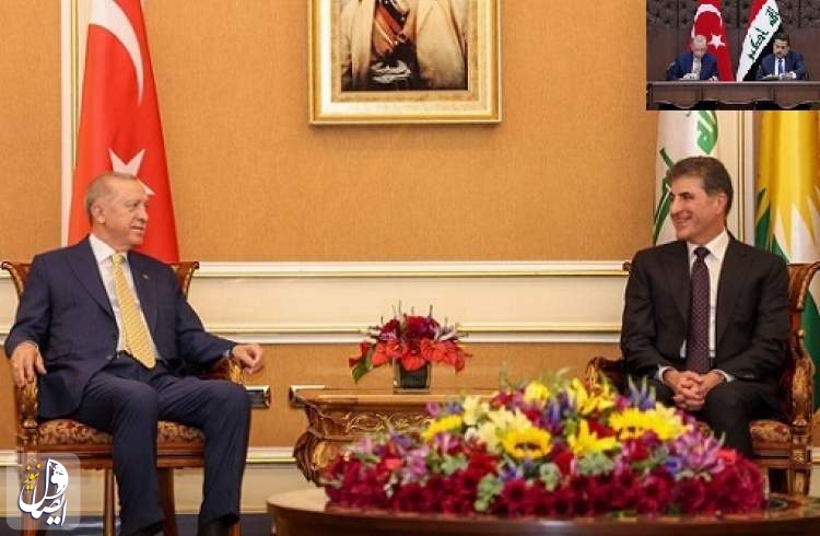 بارزاني لأردوغان: إقليم كردستان العراق سيظل عامل أمان واستقرار في المنطقة