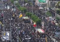 سنگ تمام ملت ایران در آیین بدرقۀ شهدای خدمت در تهران
