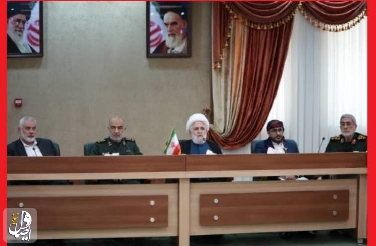 دیدار مسئولین گروه‌های مقاومت با فرمانده کل سپاه و فرمانده نیروی قدس