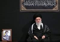 دومین شب مراسم عزاداری حسینی با حضور رهبر انقلاب برگزار شد