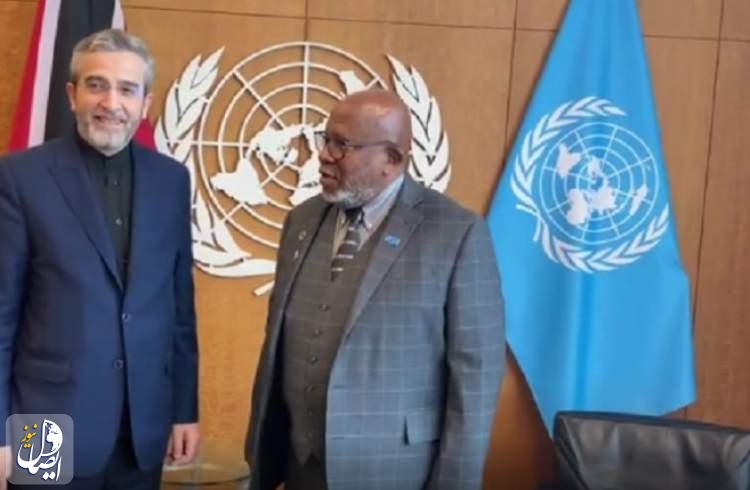 دیدار و گفت‌گوی باقری با رئیس مجمع عمومی سازمان ملل در نیویورک