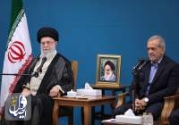 آیت الله خامنه ای: کسانی که در این انتخابات و تشکیل این دولت مؤثر بودند همه‌شان پیش خدای متعال مأجورند