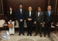 دیدار و گفت‌گوی ظریف با اعضای اندیشکده مجمع امور خارجی عراق
