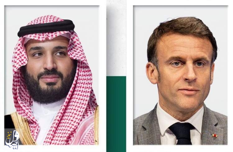 بن سلمان و مکرون در خصوص تحولات خاورمیانه رایزنی کردند