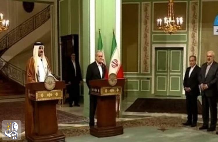 الرئيس الإيراني وأمير قطر يؤكدان على أهمية التعاون الإقليمي