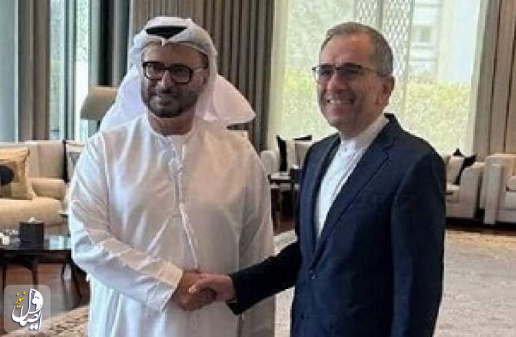 دیدار تخت روانچی با مشاور دیپلماتیک رئیس کشور امارات