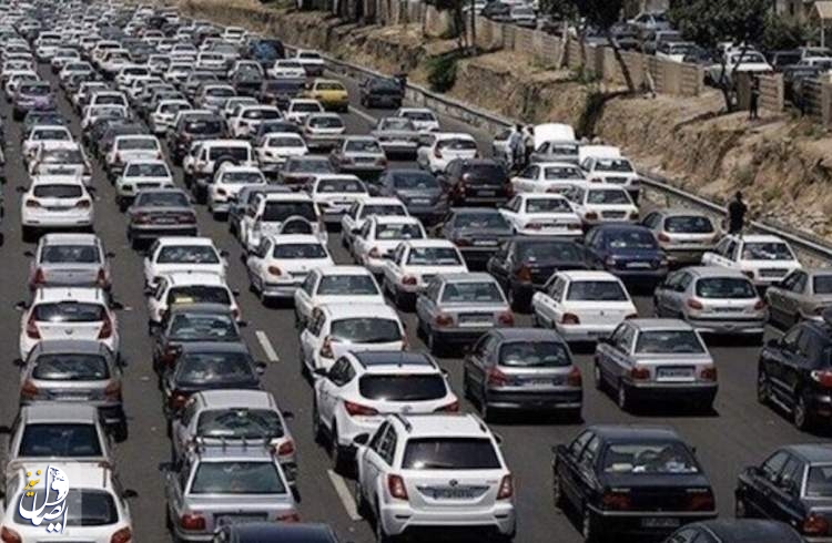 تردد ۱۹ میلیون و ۵۰۴ هزار وسیله نقلیه در محورهای برون‌شهری
