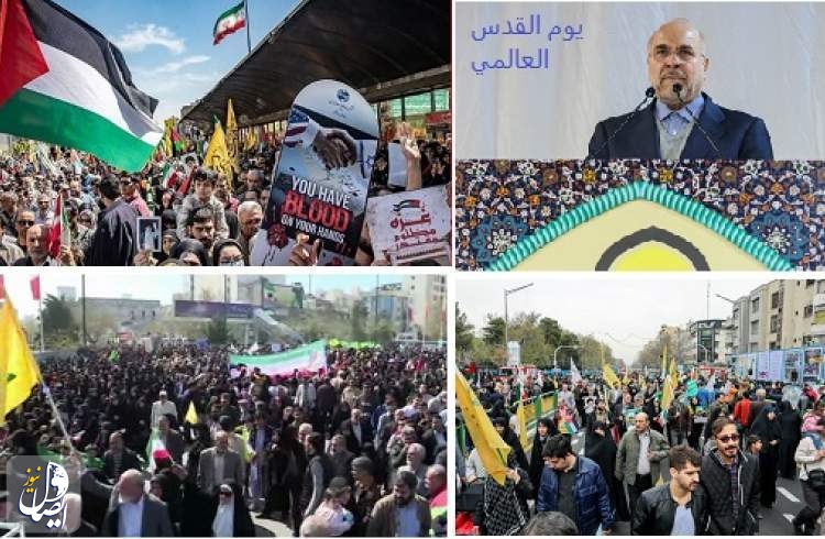 قاليباف: الكيان الصهيوني هو آلة القتل لأمريكا المجرمة