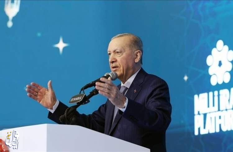 اردوغان: تا زمان تشکیل کشور فلسطین در کنار فلسطینی ها خواهیم ایستاد