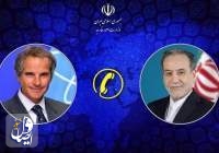 عراقجي يبحث مع غروسي احدث التطورات المتعلقة بالمفاوضات النووية