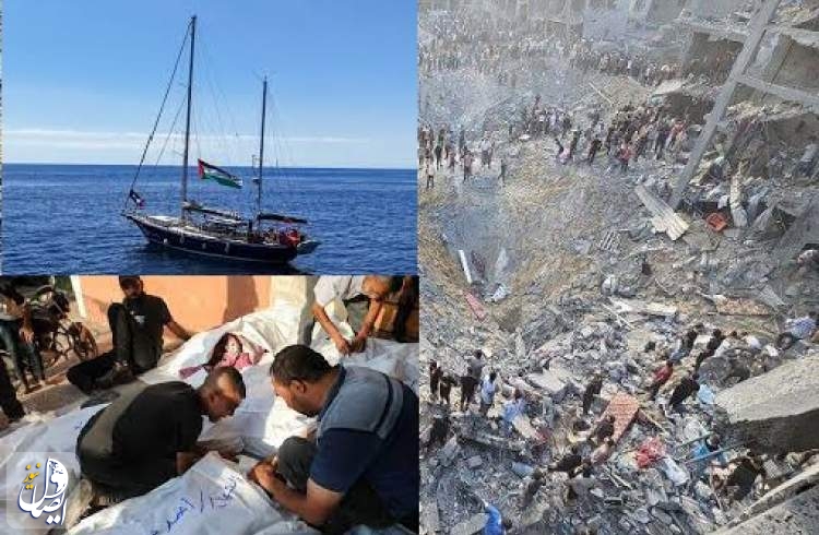 الحرب على غزة... 44 شهيدا بالقطاع وقلق بشأن مصير النشطاء على متن "مدلين"