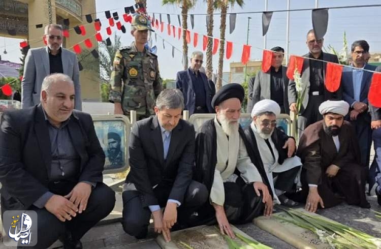 تجدید میثاق استاندار اصفهان و مسئولان دستگاه قضایی با شهدا