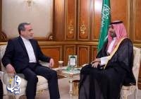 وزير الخارجية الإيراني یبحث مع ولي العهد السعودي التطورات الإقليمية