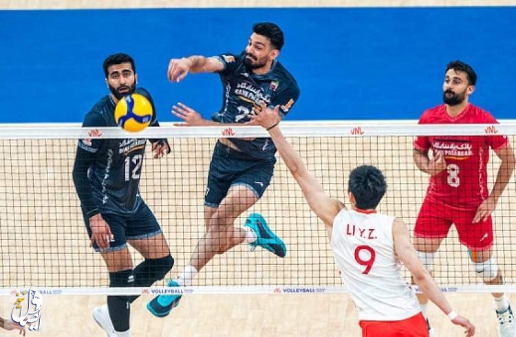 ايران تهزم الصين في دوري الامم دوري الأمم للكرة الطائرة