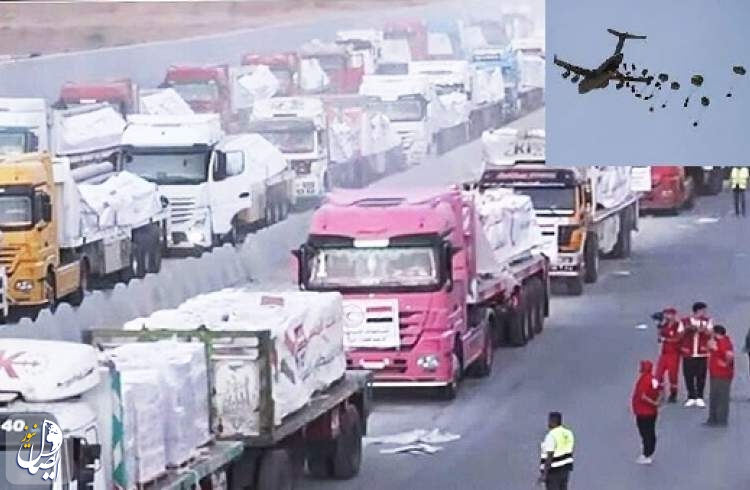 شاحنات مساعدات تتحرك من معبر رفح تمهيدا لدخول قطاع غزة