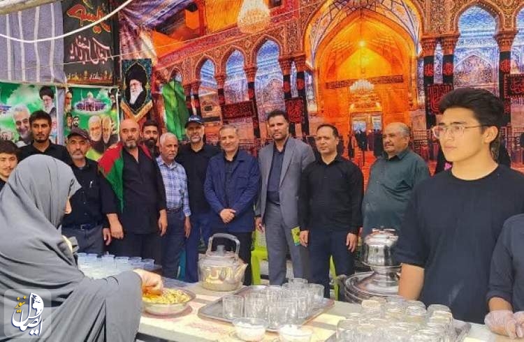 آیین پیاده روی جاماندگان اربعین در نجف آباد برگزار شد