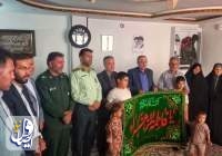 دیدار مسئولان ارشد نجف آباد با خانواده شهدای دفاع ملی میهنی به مناسبت هفتۀ دولت  